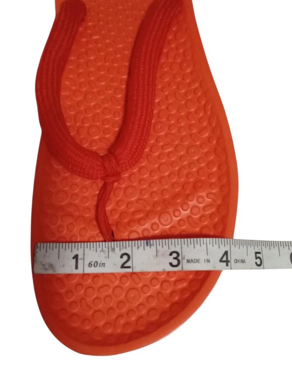 Allbirds Sugar Zeffer 2 Unisex Flip Flop Orange Approx. Size 12 See Measurements
